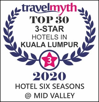 Travelmyth Top 30 3-Star Hotels in Kuala Lumpur 2020 badge
